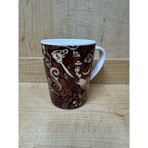 Starbucks 2006 35th Anniversary Mermaid Siren Brown Copper Coffee Mug Cup 13oz